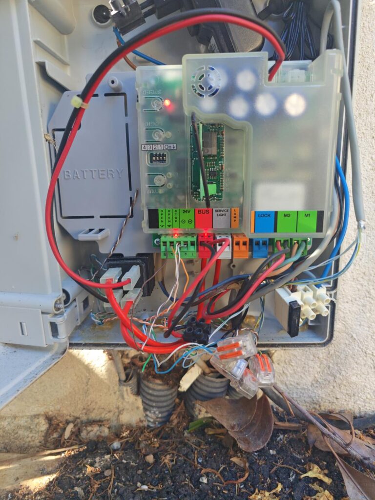 Carte électronique de motorisation, support noirci après un défaut